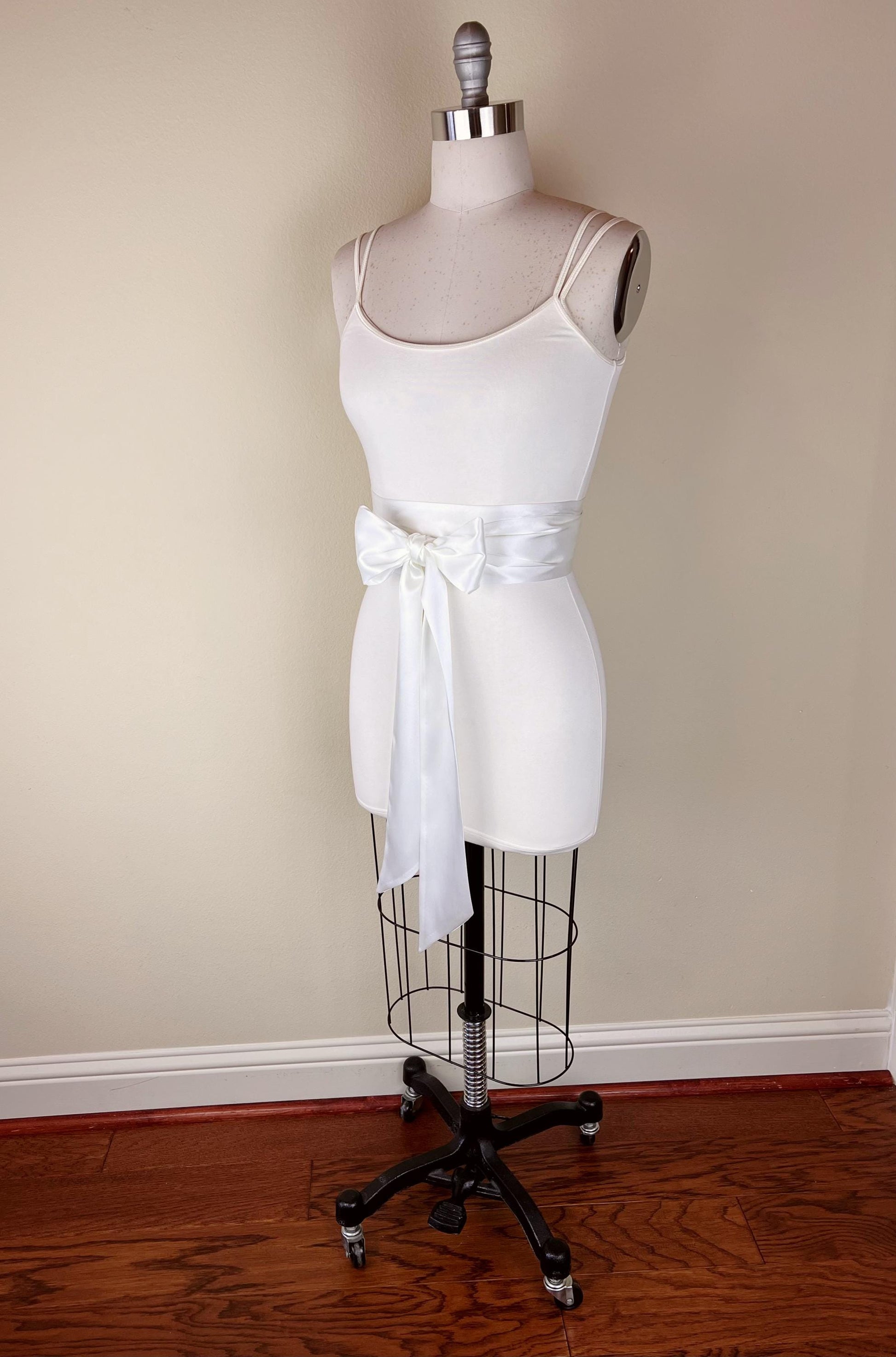 ivory sash for wedding dress Courtney Sash Ivory & Beau Wedding Boutique