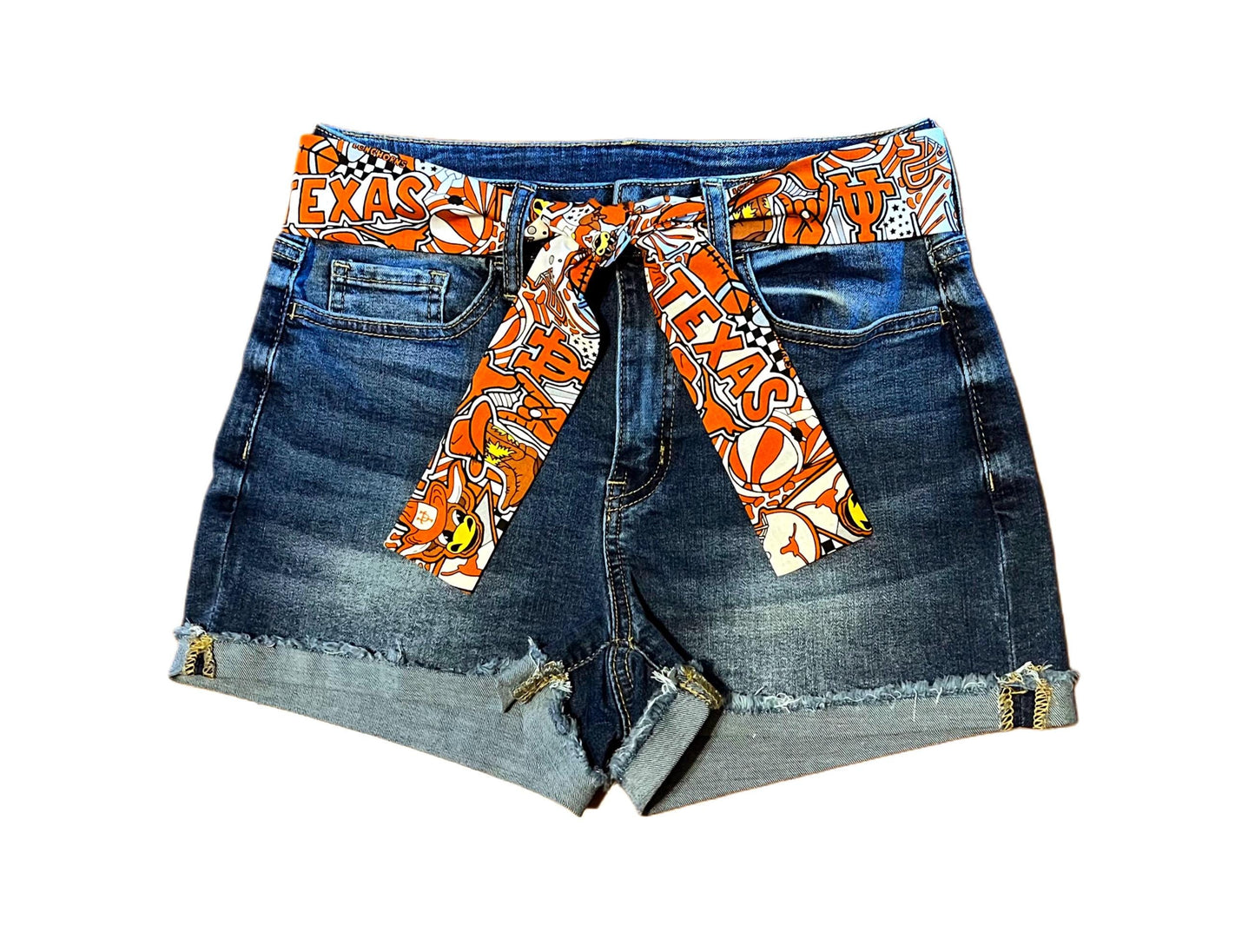 Texas Longhorns Sash Belt, UT Sash Belt, Tailgate Party, Longhorns Game Day Belt, Iowa, LSU, MSU, A&M + More, Game Day Outfit, College Wear