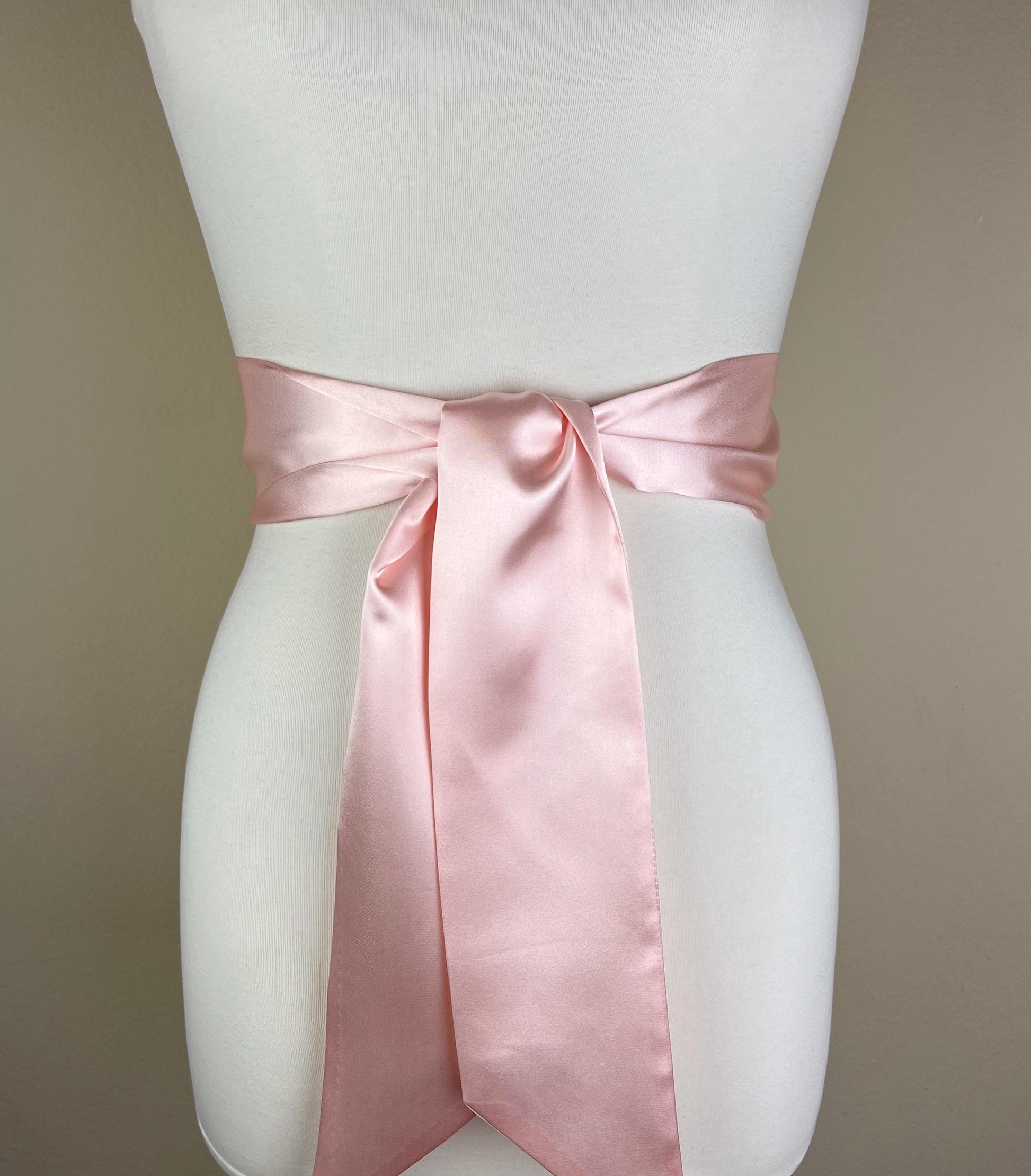 Deep Blush Satin Sash, Dark Blush Sash Belt, Wide Blush Pink Sash, Blush Wedding, Blush Bridal Sash, Blush Bridesmaid Sash, Satin Swank